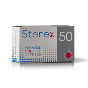 Sterex Stainless One Piece Needles F2S (50)