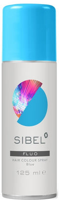 Sibel Fluorescent Hair Colour Spray Blue 125ml