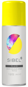 Sibel Fluorescent Hair Colour Spray Yellow 125ml