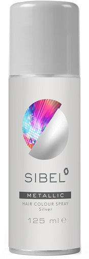 Sibel Hair Colour Spray Metallic Silver 125ml