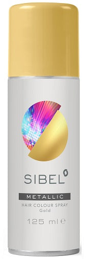 Sibel Hair Colour Spray Metallic Gold 125ml