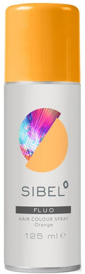 Sibel Fluorescent Hair Colour Spray Orange 125ml