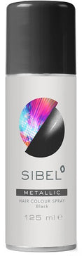 Sibel Hair Colour Spray Metallic Black 125ml