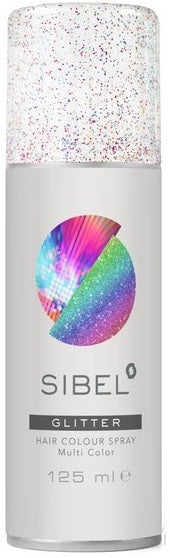 Sibel Hair Colour Spray Glitter Multi Colour 125ml