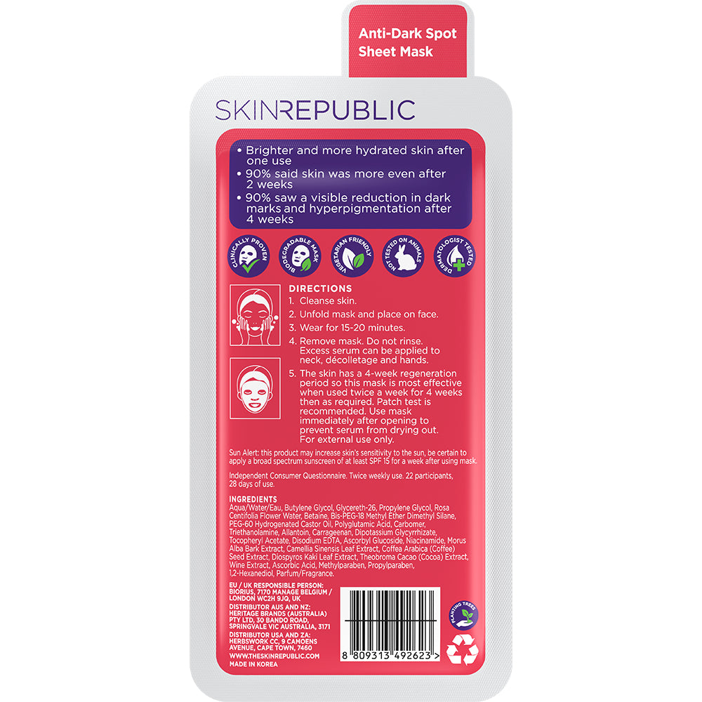Skin Republic Brightening Vitamin C Face Mask