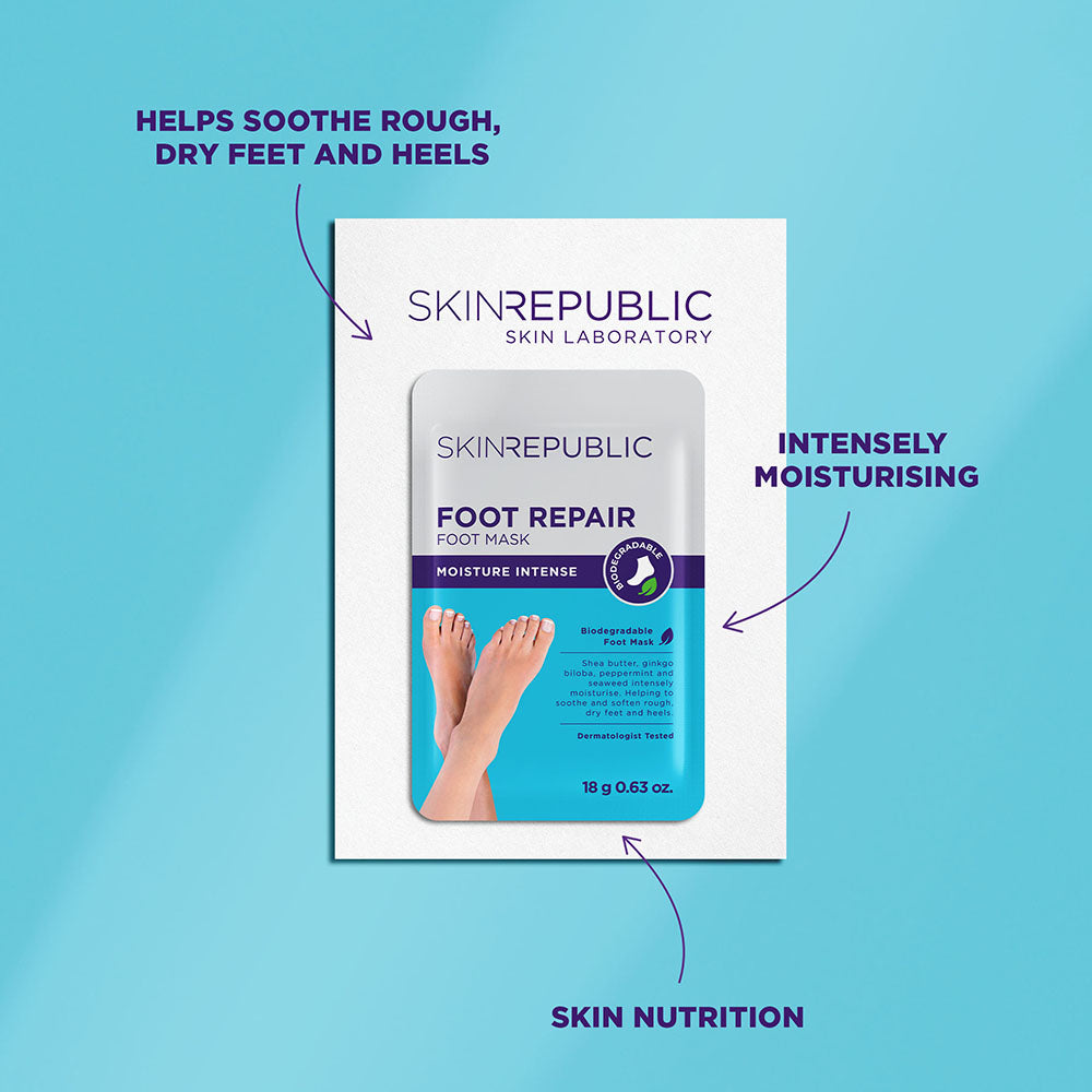 Skin Republic Moisture Intense Foot Repair Mask 18g