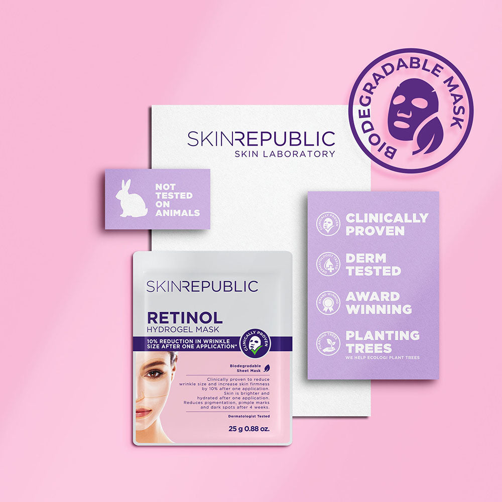 Skin Republic Retinol Hydrogel Face Mask 25g