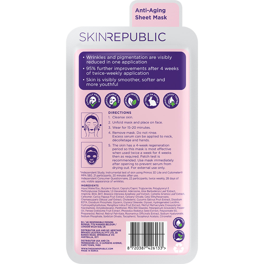 Skin Republic Retinol Infusion Sheet Mask 25ml