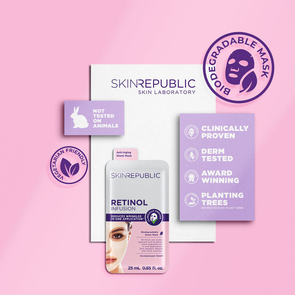 Skin Republic Retinol Infusion Sheet Mask 25ml