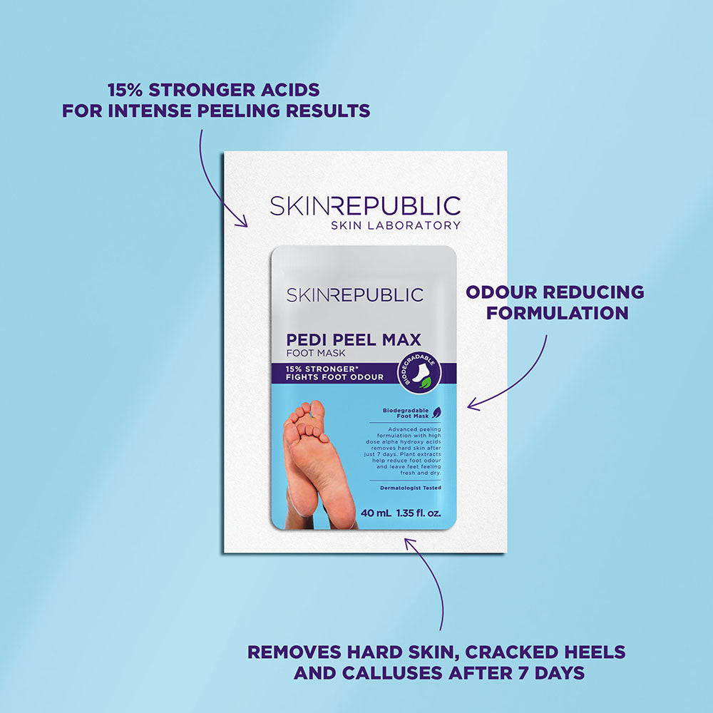Skin Republic Pedi Peel Max Foot Mask 40ml