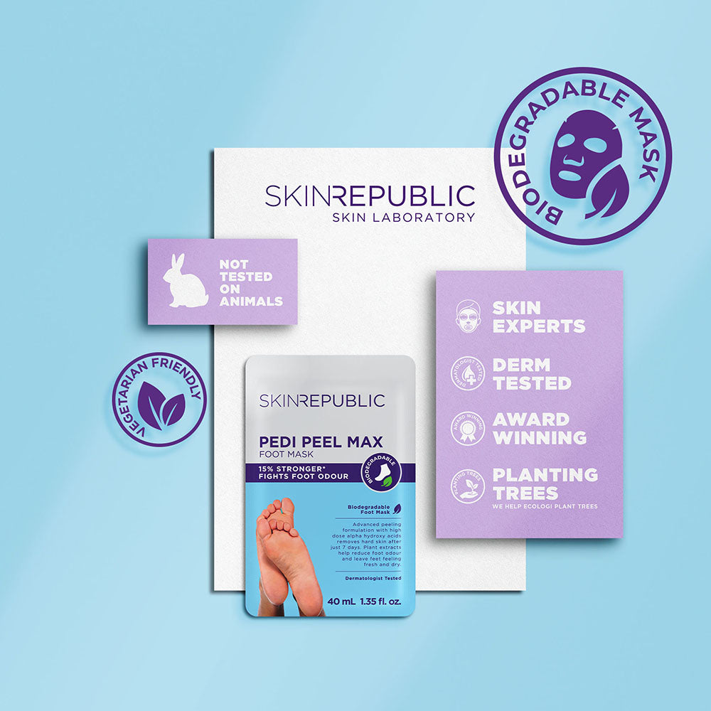 Skin Republic Pedi Peel Max Foot Mask 40ml
