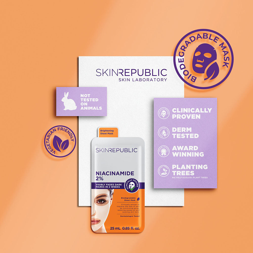 Skin Republic Niacinamide 2% Face Mask 25ml