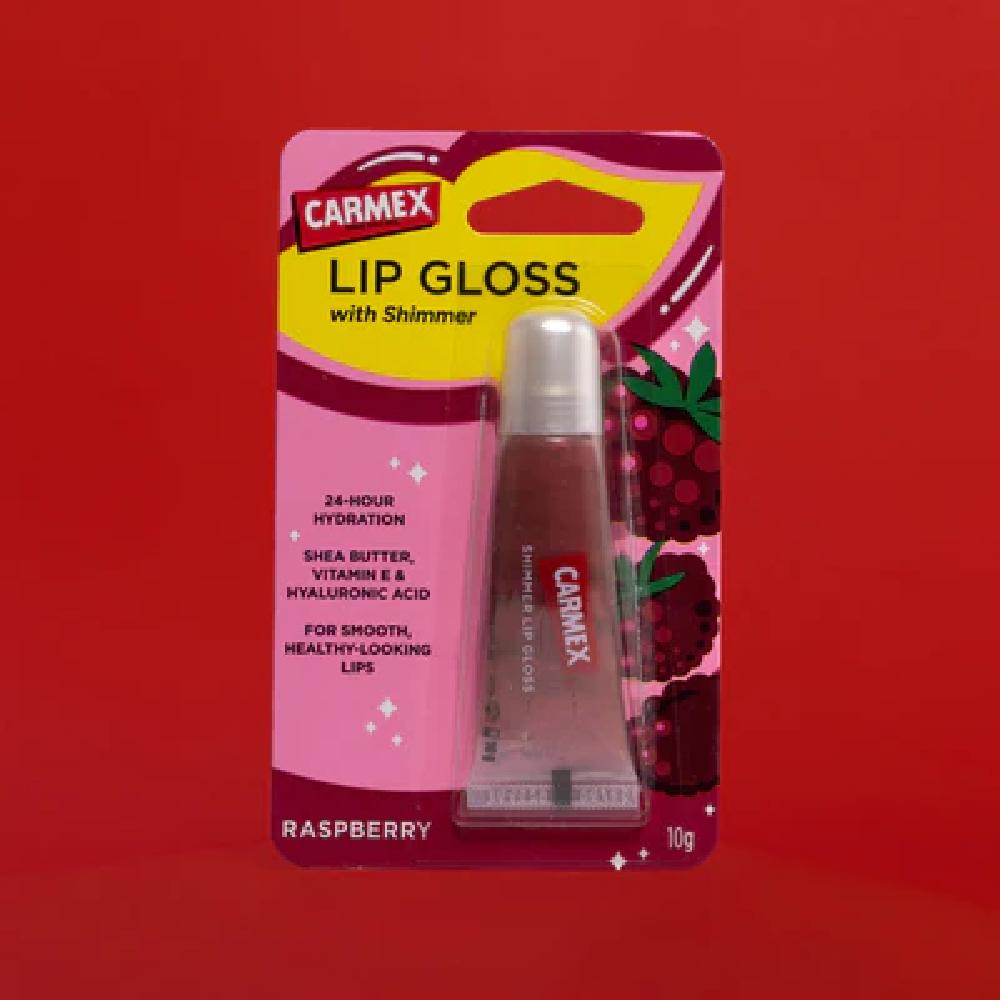 Carmex Lip Gloss Raspberry Shimmer 10g