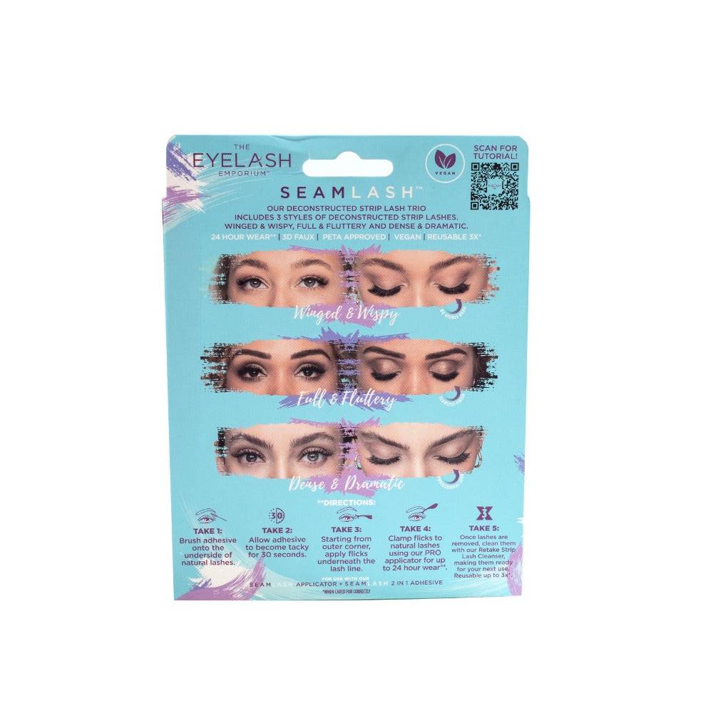 The Eyelash Emporium Deconstructed Strip Lash Trio