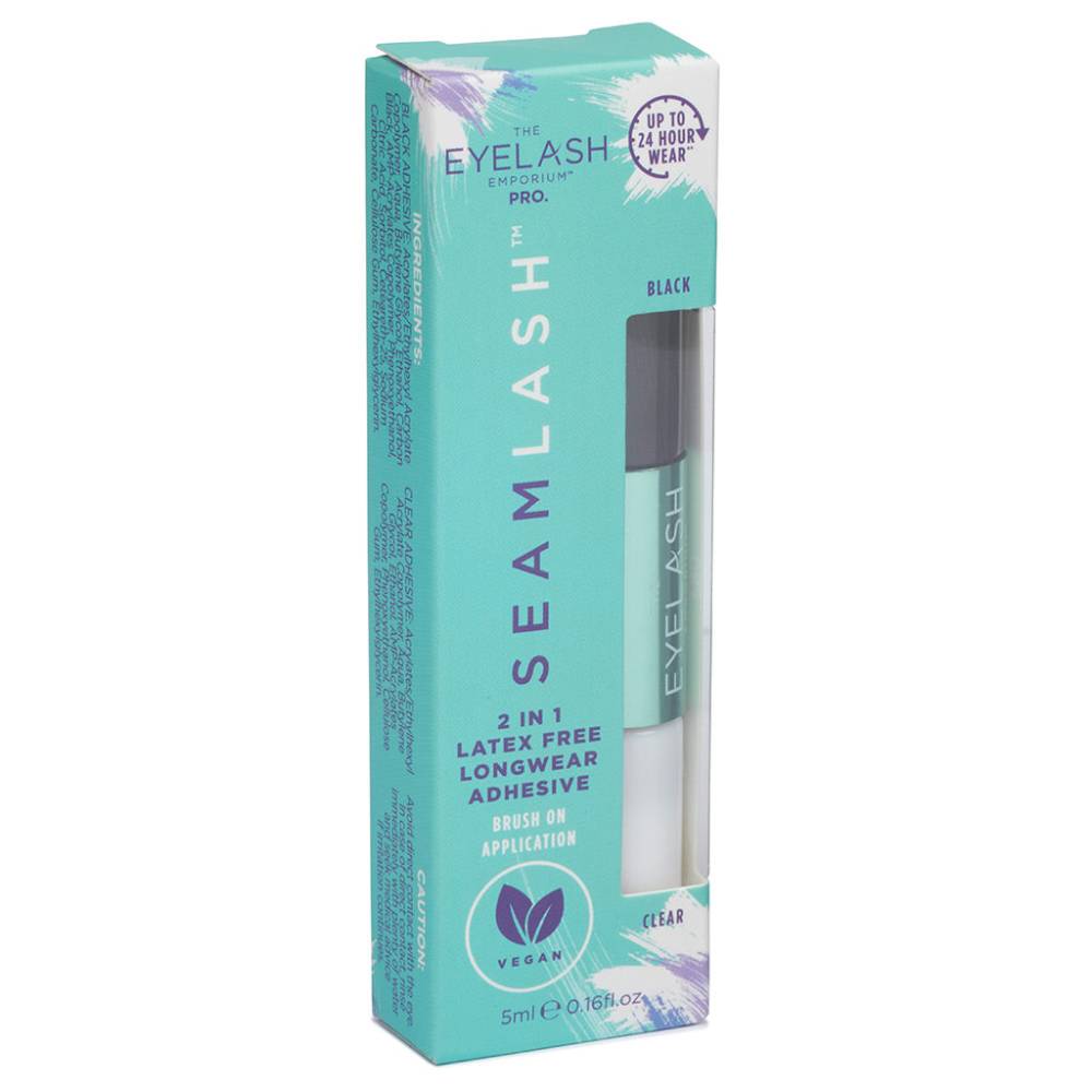 The Eyelash Emporium Seamlash 2 in 1 Latex Free Longwear Adhesive 5ml
