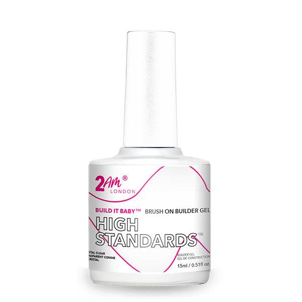 2AM High Standards Brush On Builder Gel Crystal Clear 15ml