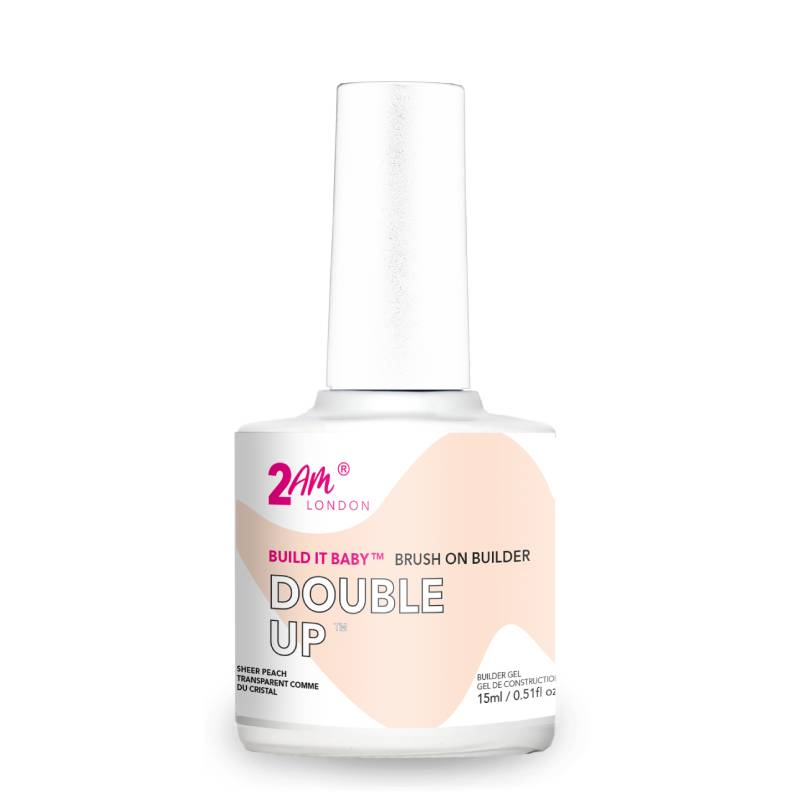 2AM London Brush On Builder Gel Double Up 15ml