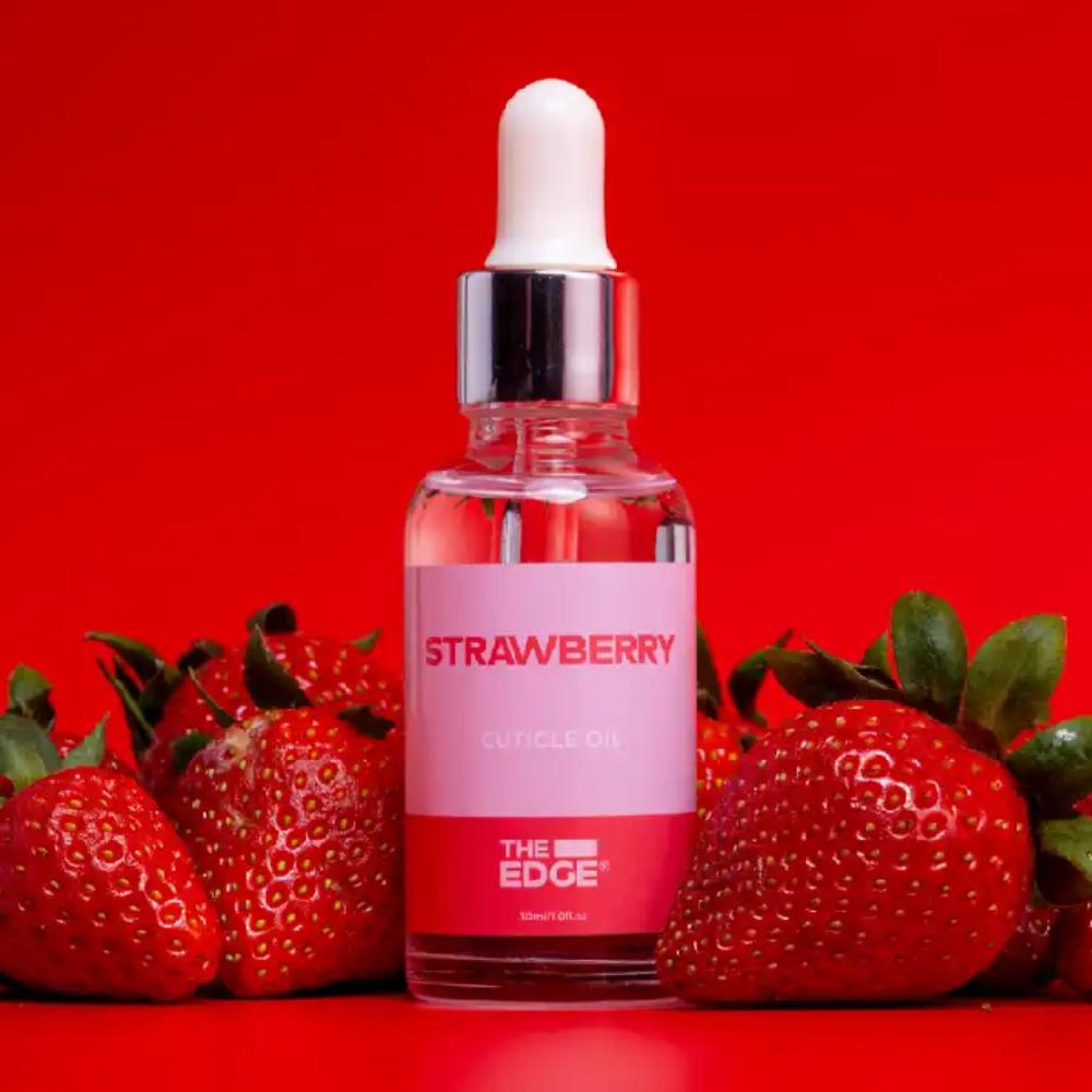 The Edge Cuticle Oil Strawberry 30ml