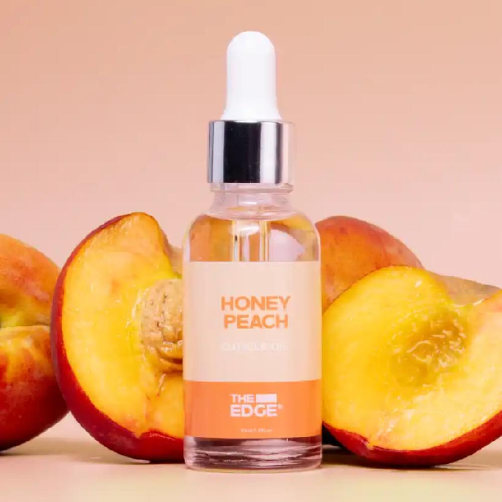 The Edge Cuticle Oil Honey Peach 30ml
