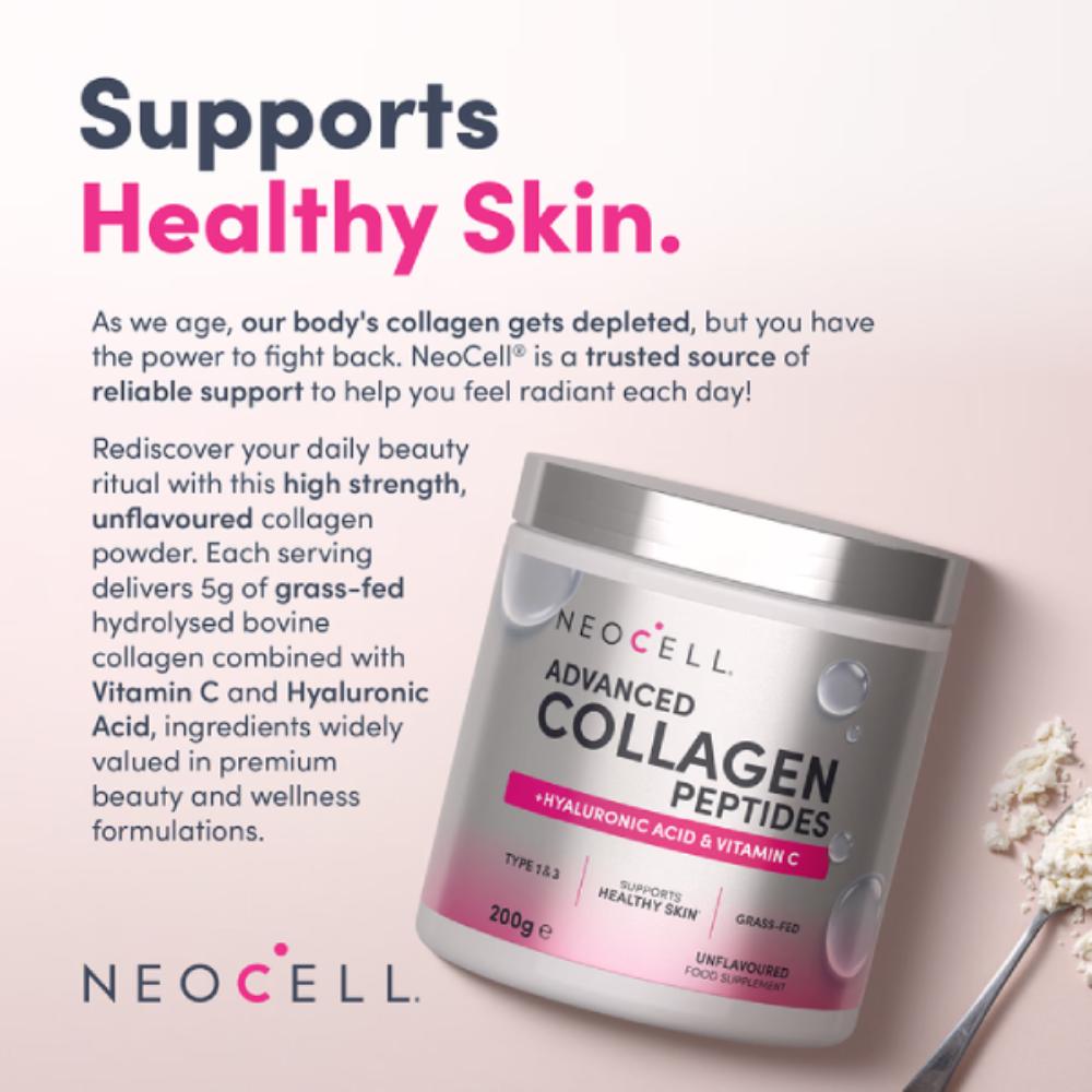 NeoCell Advanced Collagen Peptides Powder 200g