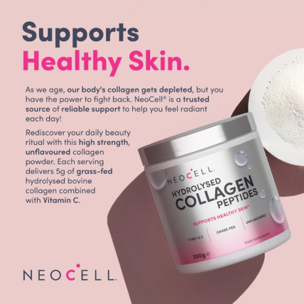 NeoCell Hydrolysed Collagen Peptides Powder 200g