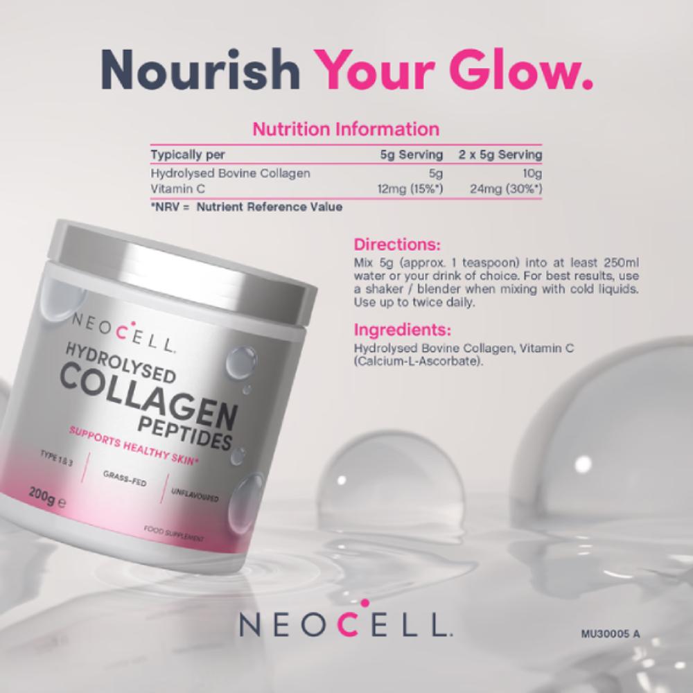 NeoCell Hydrolysed Collagen Peptides Powder 200g