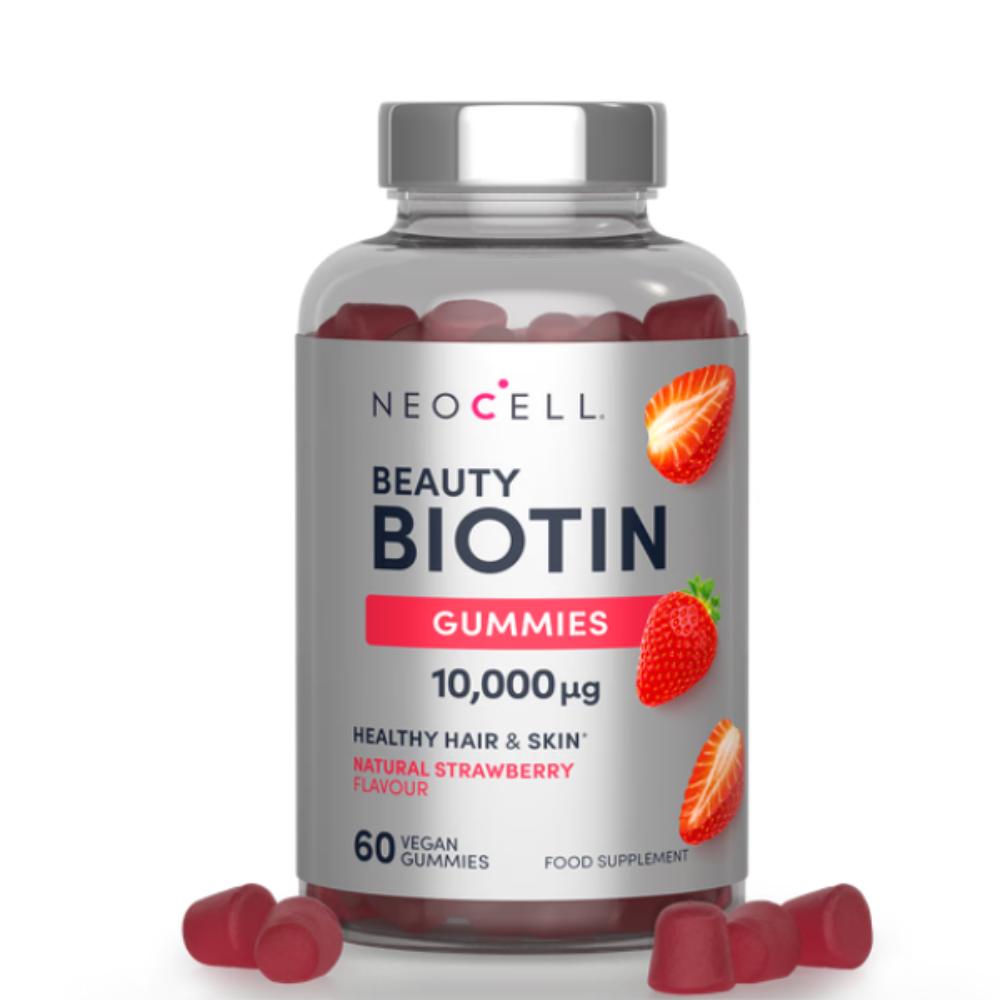 NeoCell Beauty Biotin 10000µg Vegan Gummies (60)