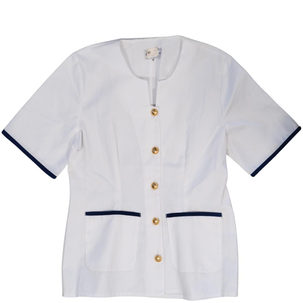 Krissell Vienna Tunic White/Navy Size 14