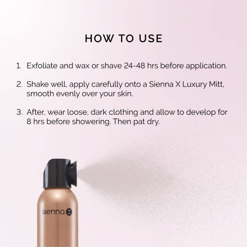 Sienna X Q10 Self Tan Tinted Mist 200ml