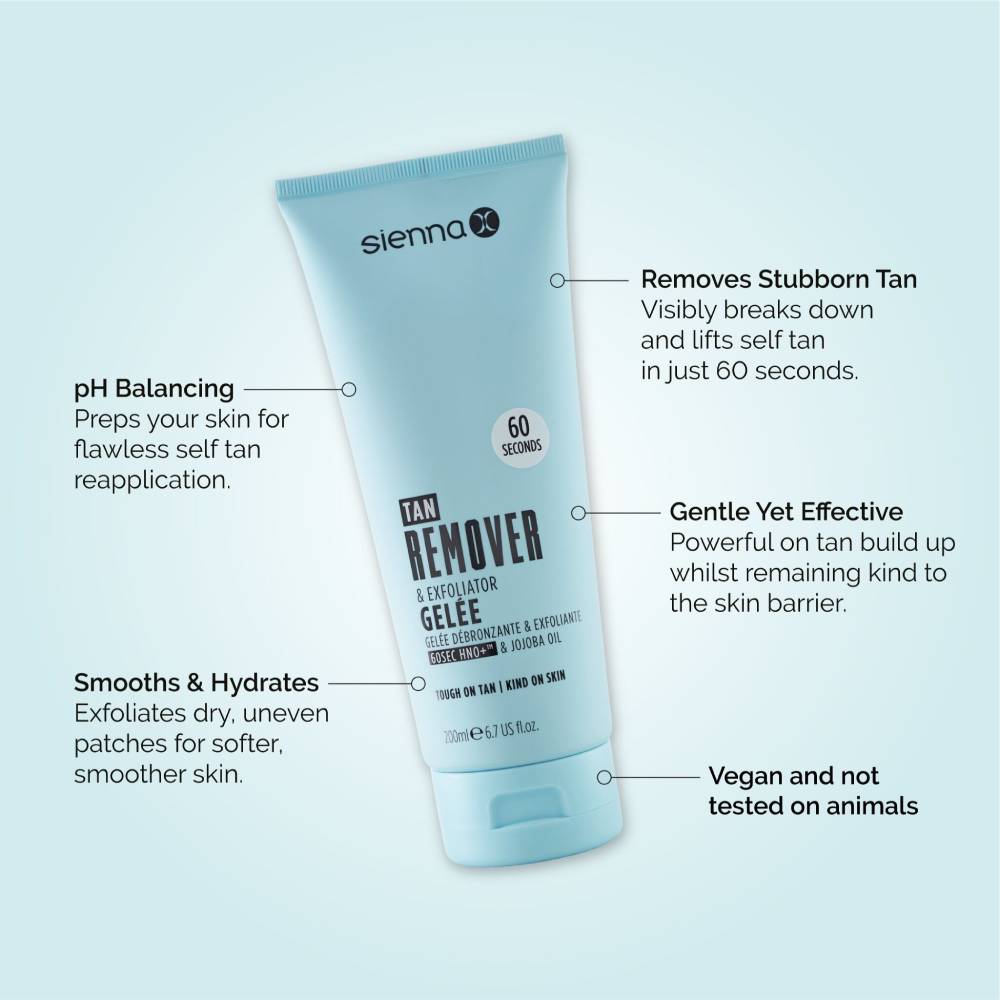 Sienna X Tan Remover and Exfoliator 200ml
