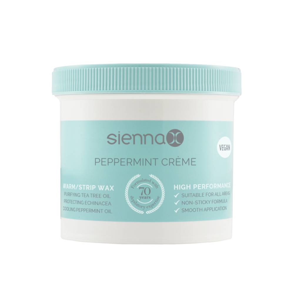 Sienna X Peppermint Creme Warm Wax 450g