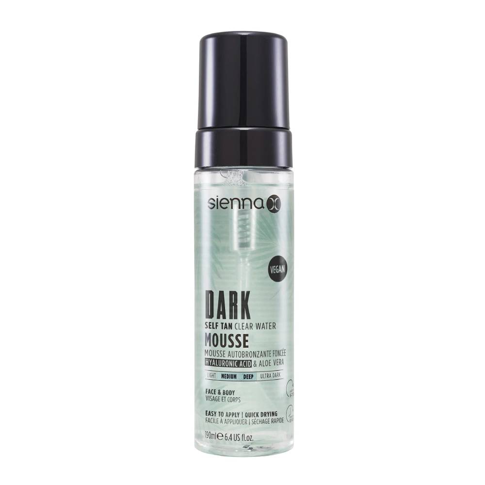 Sienna X Ultra Dark Clear Self Tan Water Mousse 190ml
