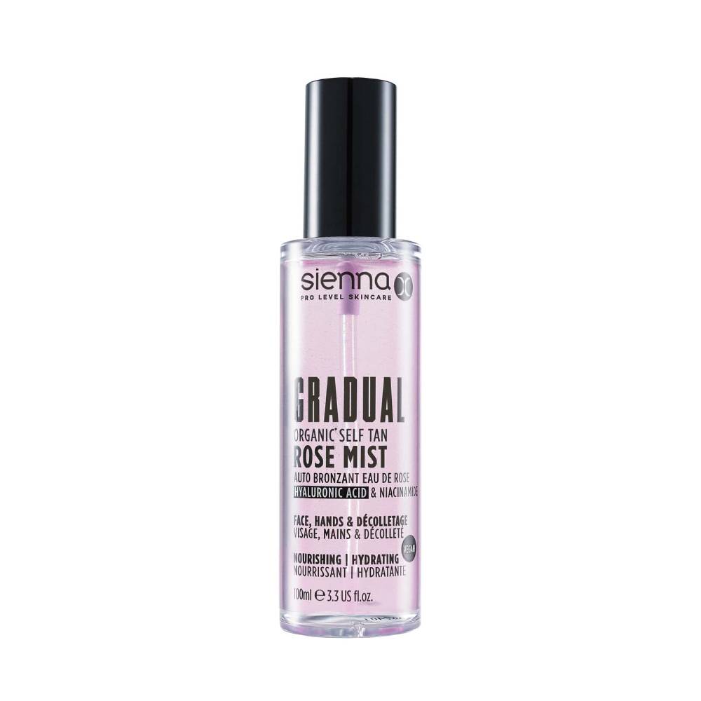 Sienna X Gradual Organic Self Tan Rose Mist 100ml