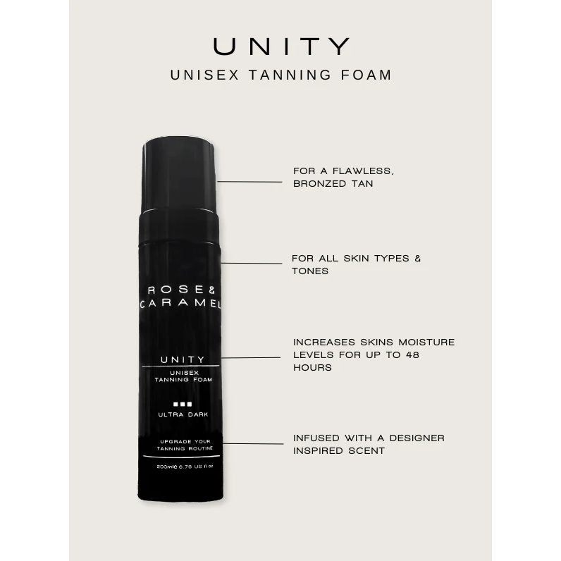 Rose & Caramel Limited Unity Tanning Foam Ultra/Dark 200ml