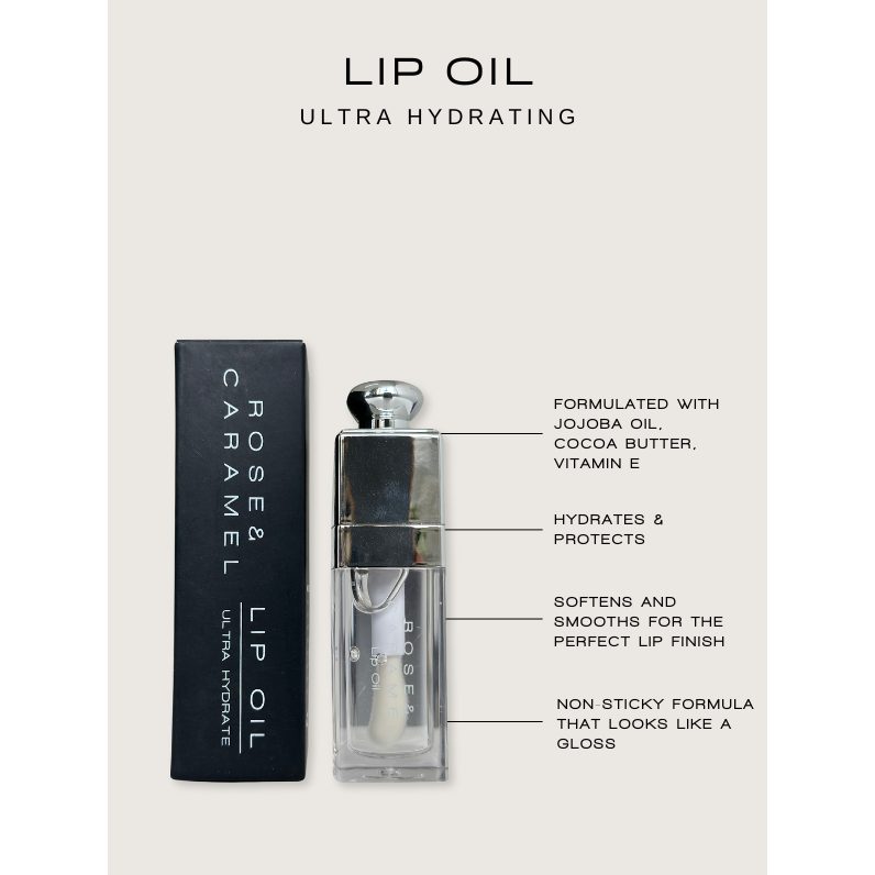 Rose & Caramel Lip Oil Passionfruit 15ml