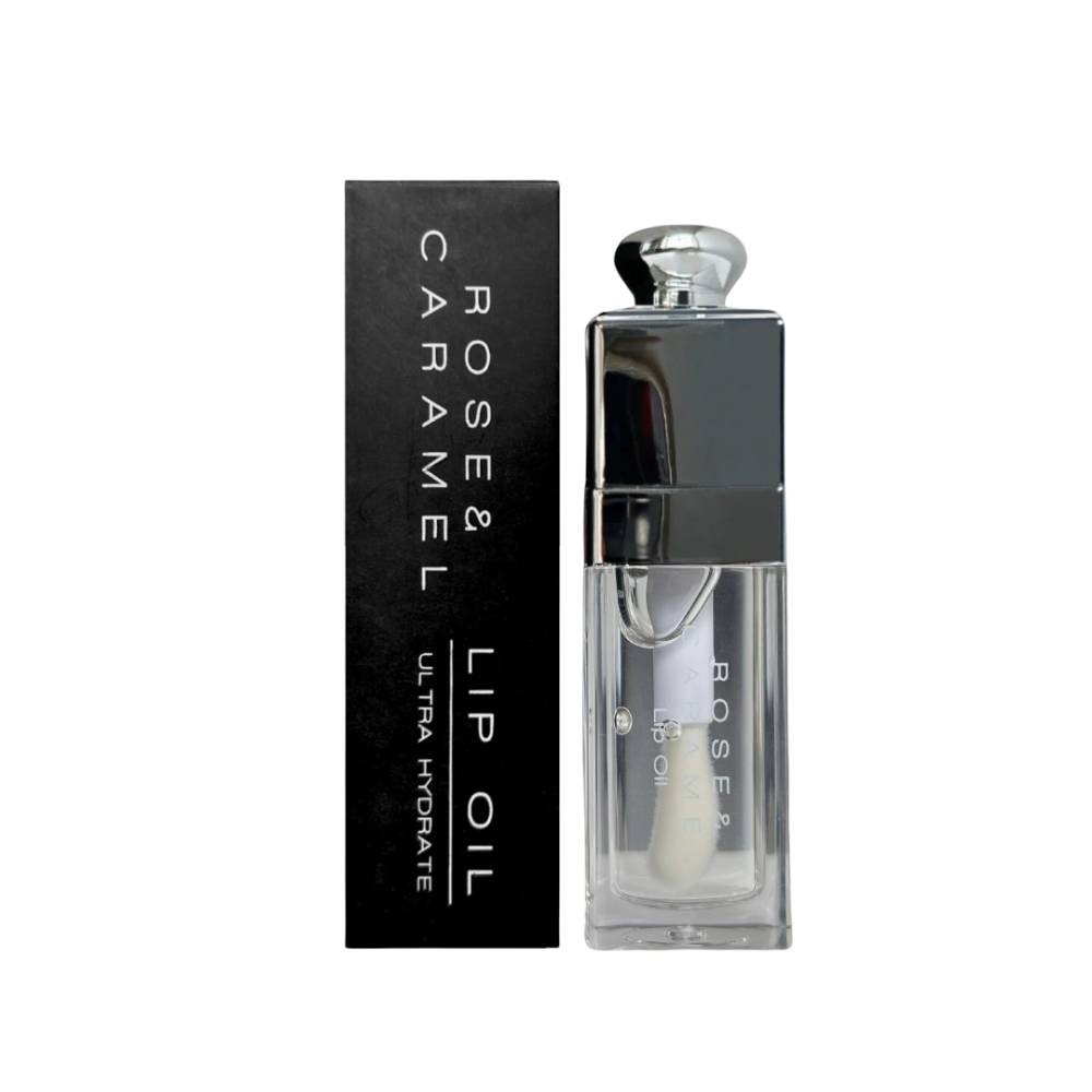 Rose & Caramel Lip Oil Clear 15ml