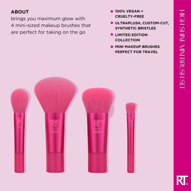 Real Techniques High Shine Mini Brush Set