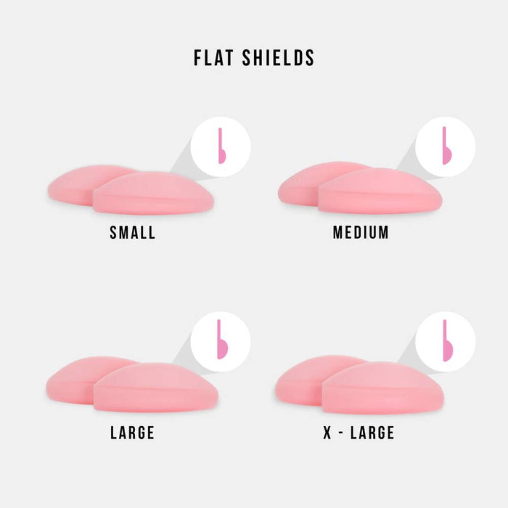 LashBase Lifted. Round & Flat Shields - 8 Pairs Collection (8)