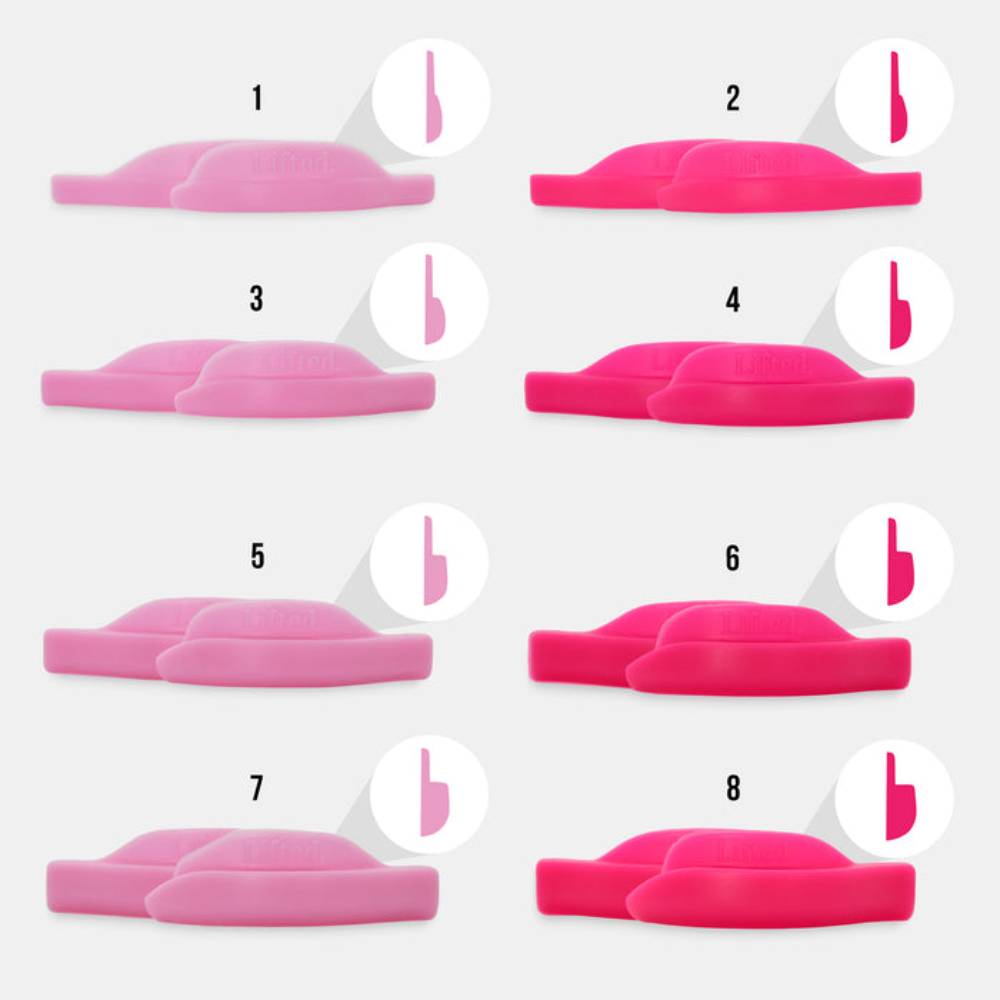 LashBase Lifted. Glueless Shields Size 5 (5 Pairs)
