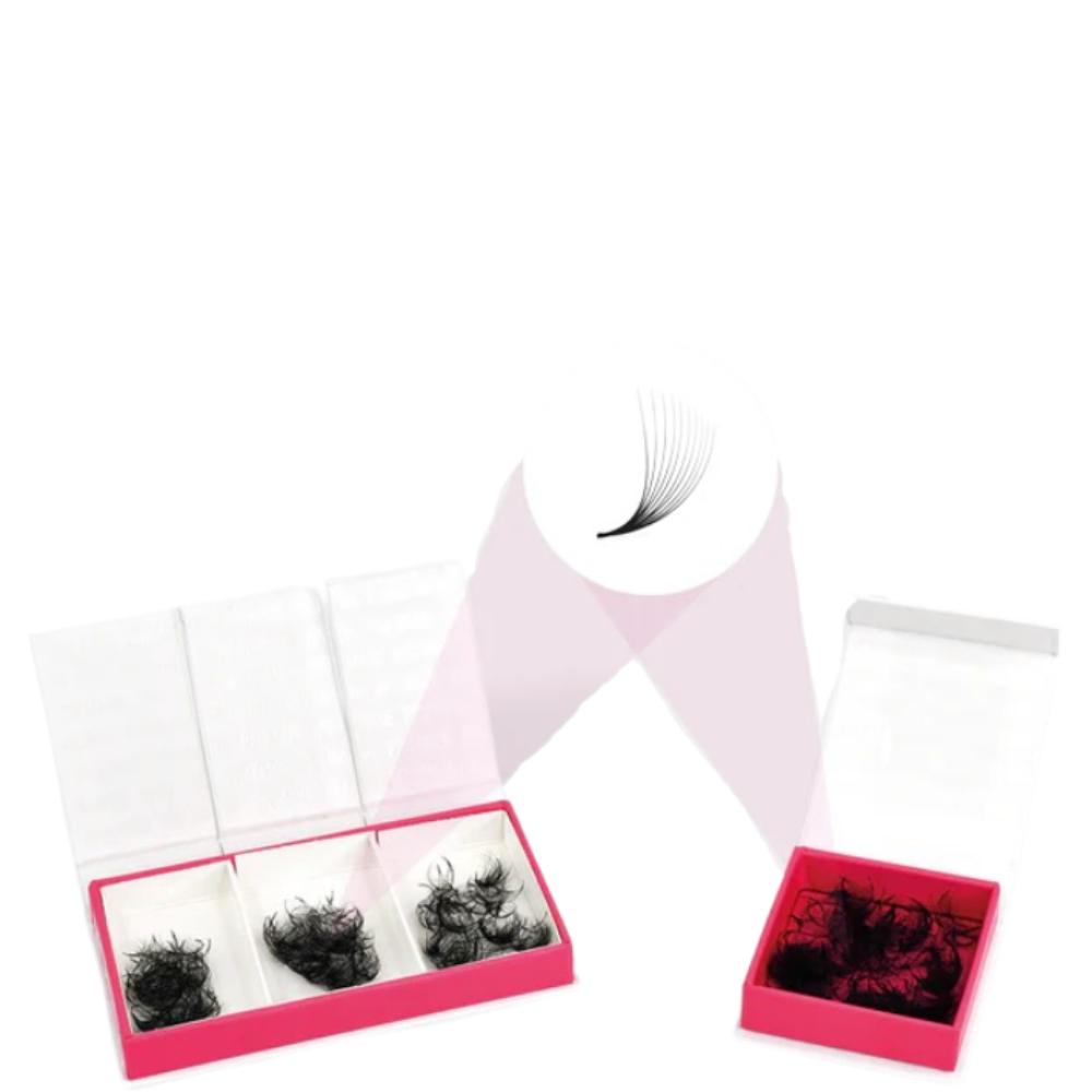 LashBase Pro Made Fans 10D 0.05 CC Curl (14-16mm)