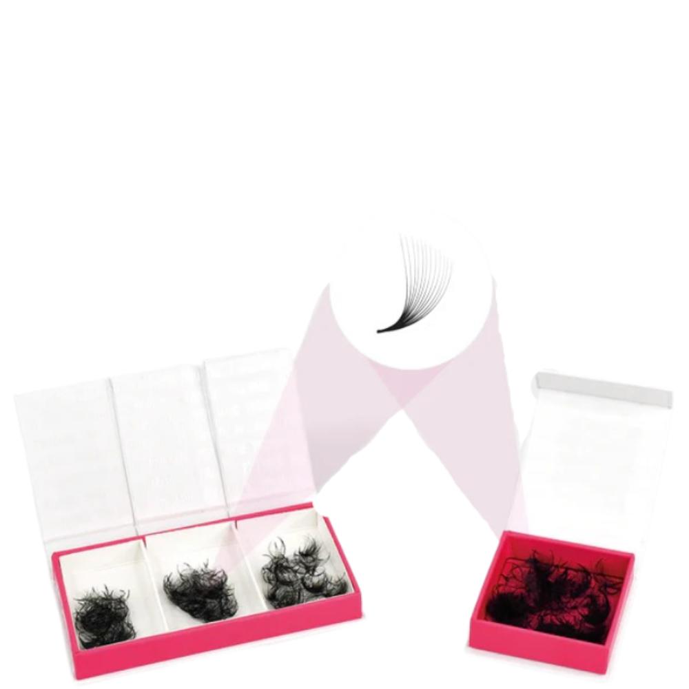 LashBase Pro Made Fans 12D 0.05 CC Curl (8-10mm)