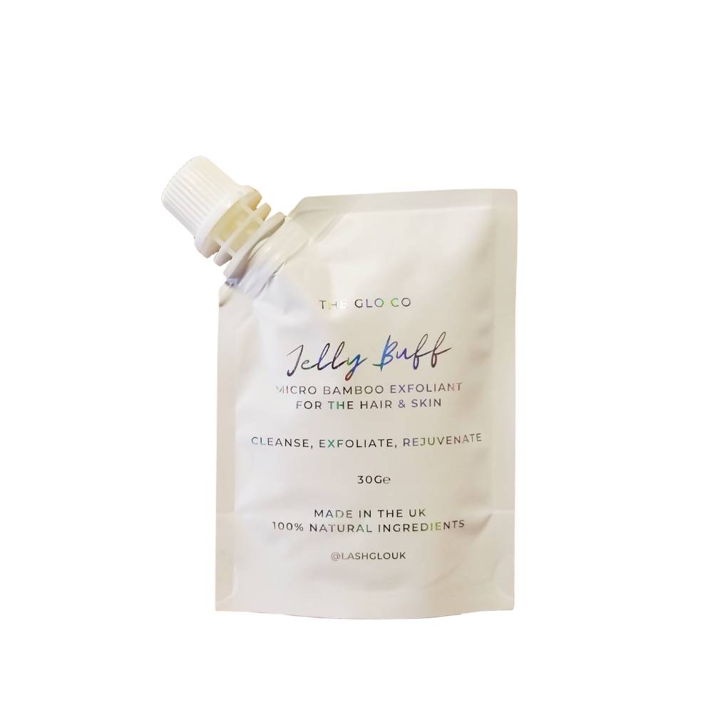 Lash Glo The Glo Co Jelly Buff Micro Bamboo Exfoliant 30g