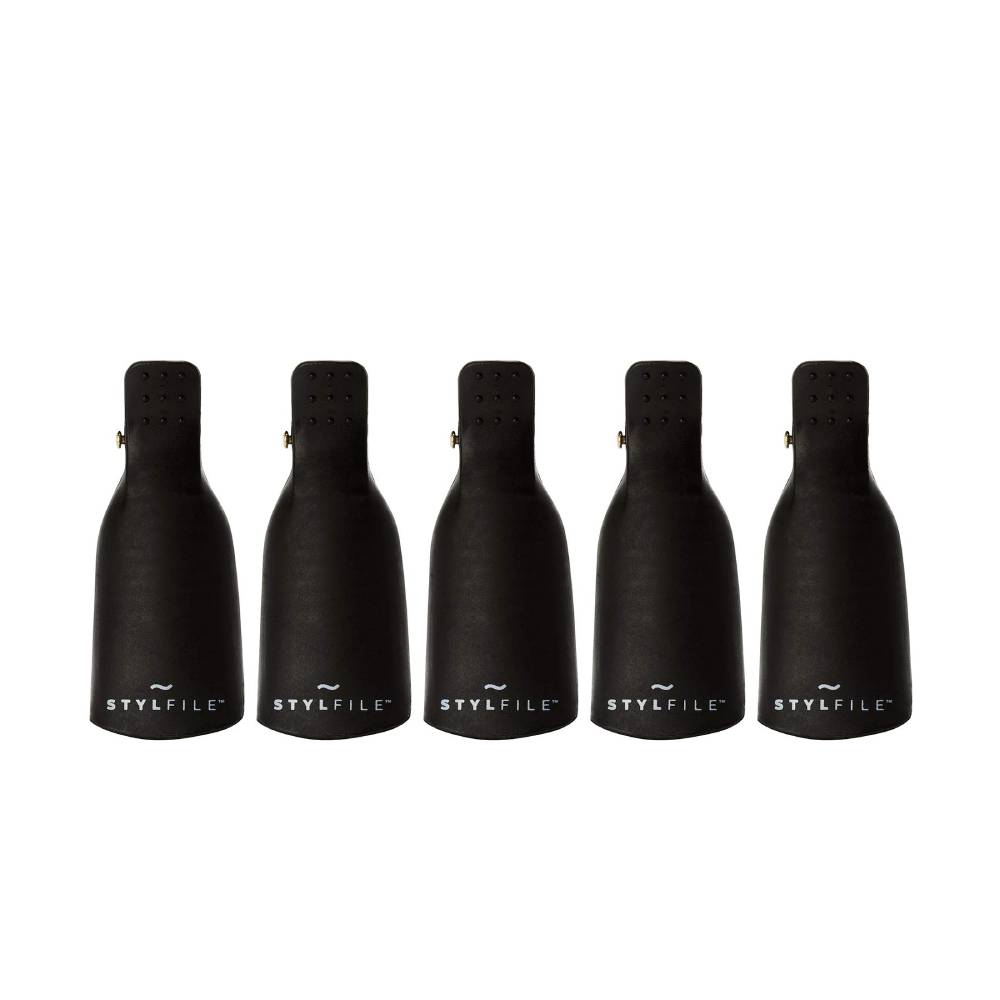 StylPro StylFile Gel Polish Remover Clips (5)
