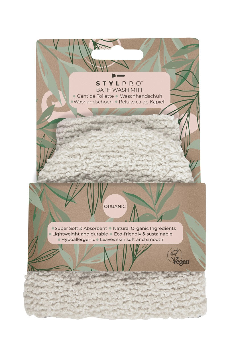 StylPro Bamboo Bath Wash Mitt