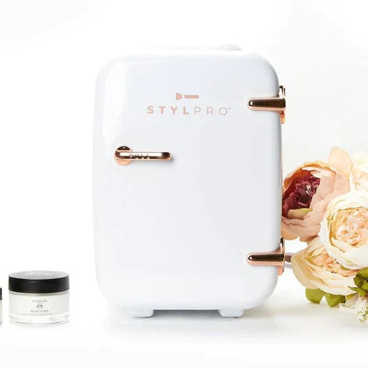 StylPro Four Litre Beauty Fridge Rose Gold