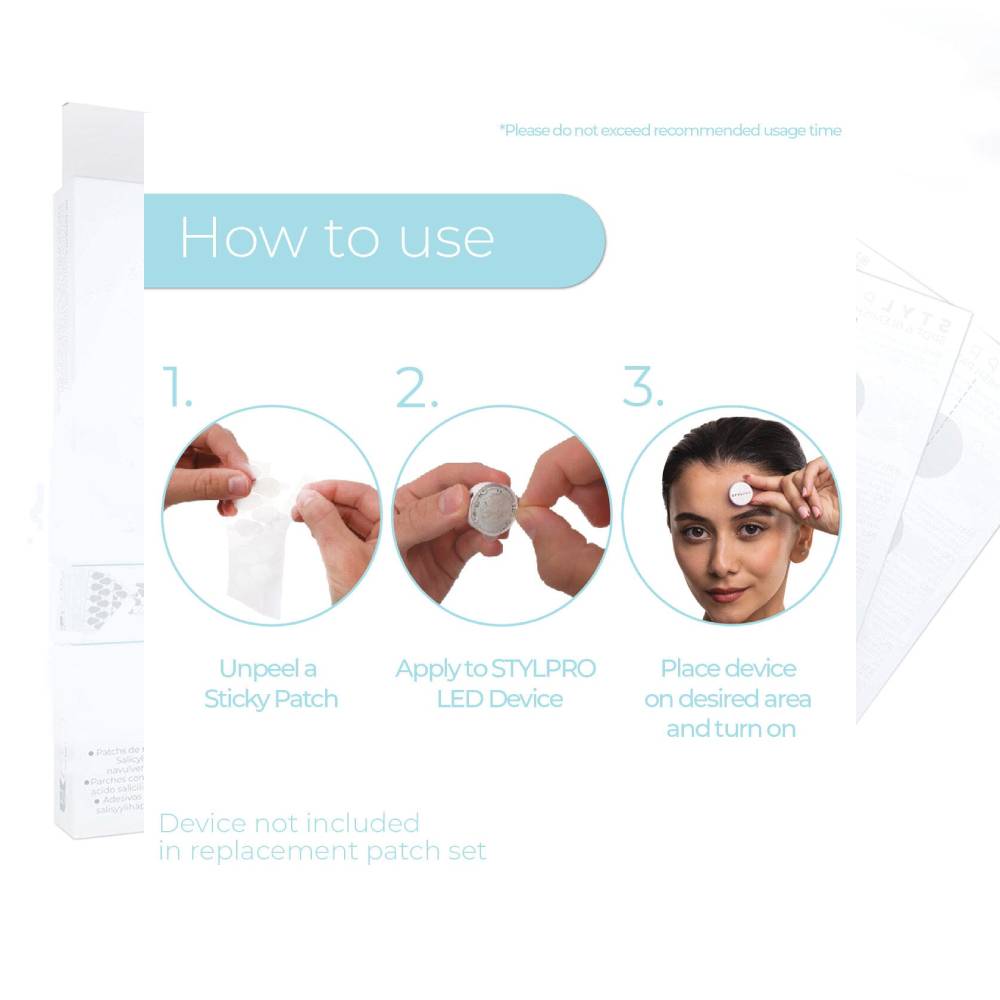 StylPro Replacement Spot & Blemish Patches (30)