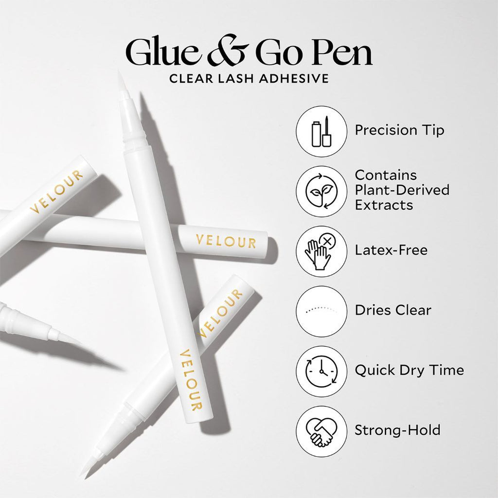 Velour Glue & Go Pen