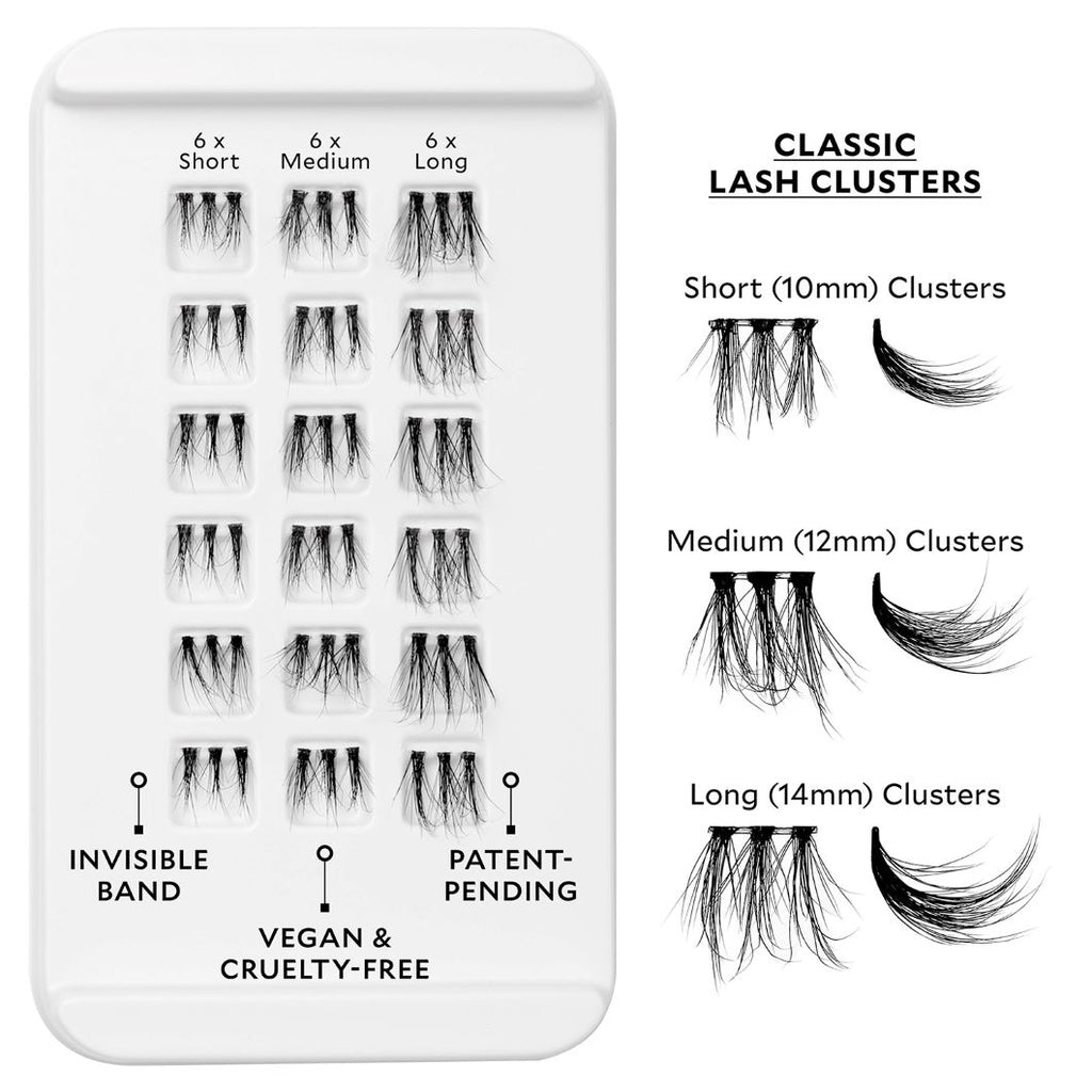 Velour DIY Lash Extension Cluster Packs - Classic