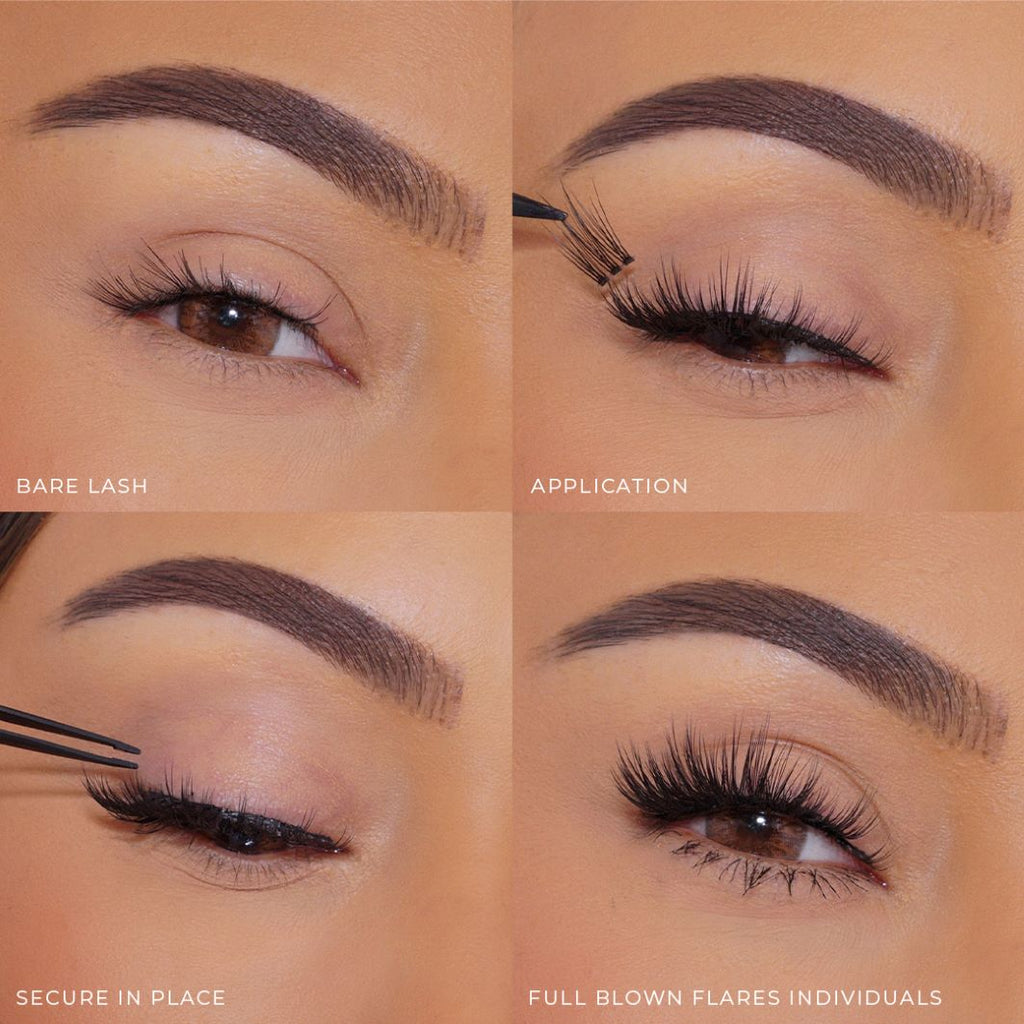 Lilly Lashes Individual Flares- Full Blown Flare Up