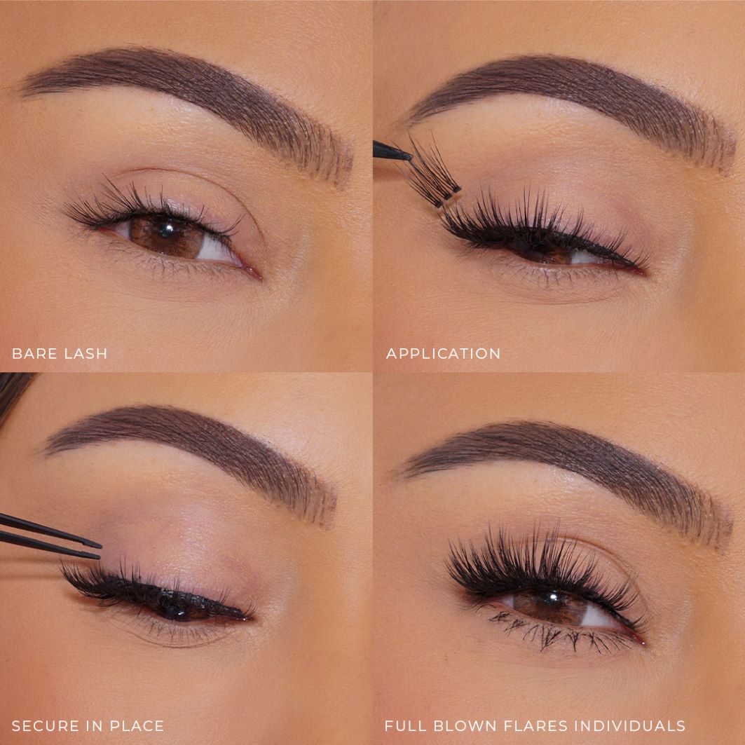 Lilly Lashes Individual Flares- Full Blown Flare Up